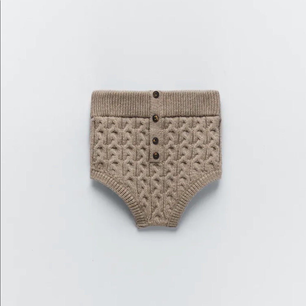 Zara Knit Mini Shorts
